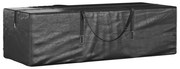 vidaXL Τσάντα Αποθ. Χριστουγ. Δέντρου Μαύρη 135x40x55 εκ. Πολυαιθ/νιο