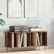 vidaXL Βαλιτσάκι Δίσκων Καφέ 100x38x48 εκ. Επεξεργασμένο Ξύλο