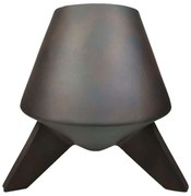 Βάζο 24-15-50041 33x32x32cm Rust Black Marhome Κεραμικό