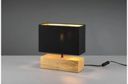 Επιτραπέζιο Φωτιστικό E27 60W IP20 Woody R50181080 Trio Lighting-R50181080-Καφέ R50181080