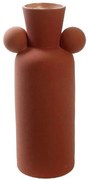Βάζο Κεραμικό HAP313 15,5x11,5x31,5cm Terracotta Espiel Ceramic