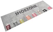 vidaXL Χαλί Κουζίνας Πλενόμενο Επιγραφή Shoezone 60x180 εκ. Βελούδινο