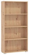 ΒΙΒΛΙΟΘΗΚΗ TOMAR 4 ARTISAN OAK 70x24,5x142εκ 11011477