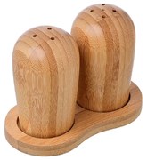 Δοχείο Για Αλάτι/Πιπέρι Essentials Bamboo Σετ 2Τμχ Estia 01-14605