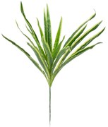 GloboStar® GREEN DRACAENA 78233 Τεχνητό Φυτό Δράκαινα Πράσινη - Μπουκέτο Διακοσμητικών Φυτών - Κλαδιών με Φύλλωμα Πράσινο Υ47cm