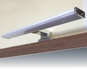 Geman Απλίκα LED Αλουμινίου για Καθρέφτη Μπάνιου 12W 4000Κ