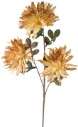 Λουλούδι Τριπλό Κίτρινο 84εκ. Zen Collection 25.13.51633