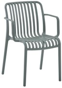 Καρέκλα - Πολυθρόνα CONVEE C6105.07 Dark Olive Πολυπροπυλενίου 55x56x79Y εκ. 55x56x79 εκ.