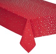 Χριστουγεννιάτικο Τραπεζομάντηλο (140x360) A-S  Red/Silver Stars 169609A