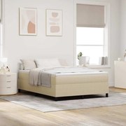 vidaXL Κρεβάτι Box Spring με Στρώμα σε Ανοιχτό Πράσινο και Γκρι, 140 x 200 εκ., βελουτέ ύφασμα