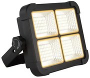 Ηλιακός Προβολέας LED 15W 3V 1000Lm Μαύρο Dimmable USB ΙΡ44 36488-15 Globo Lighting-36488-15-Μαύρο 36488-15