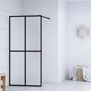 vidaXL Διαχωριστικό Ντουζιέρας 90 x 195 εκ. από Αμμοβολισμένο Ψημένο Γυαλί