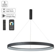 Γραμμικό Φωτιστικό SE LED SMART 100 AMAYA PENDANT BLACK Δ5 - 51W - 100W - 77-8140