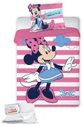 Πάπλωμα Βρεφικό Με Παπλωματοθήκη (Σετ 4τμχ) Disney Minnie 580 Multi DimCol 100x135cm 100% Βαμβάκι