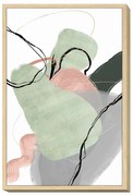 Πίνακας Σε Κορνίζα ArteLibre "Abstract" Καμβάς 60x90x4cm-14690012