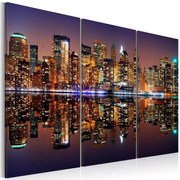 Πίνακας - New York water reflection 60x40