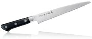 Μαχαίρι Ψωμιού Classic F-828 21,5cm Black-Chrome Tojiro Ανοξείδωτο Ατσάλι