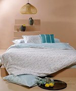 Κουβερτόριο Υπέρδιπλο Lalika 10 Mint Green-Pink-Mustard 230x250 - Kentia