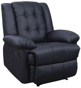 Πολυθρόνα Scarlet Massage Black 90Χ93Χ100εκ. 15.0001 Τεχνόδερμα