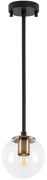 Φωτιστικό Οροφής Akkas 942FLG1156 15x15x61cm 1xE14 40W Black-Gold Opviq