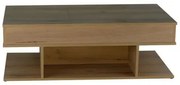 Epiplo World  Olive τραπεζάκι σαλονιού με δύο σερβιτόρους 115x60x41εκ. Συναρμολογημένο Με επιλογή χρώματος BEST-5148561