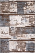 Χαλί Bellagio 13344 H02 Ecru-Brown-Grey Βιοκαρπέτ 160X230cm