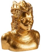 Διακοσμητική Φιγούρα 565TNL1364 35x32x42cm Gold Aberto Design Πολυέστερ