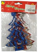 Σετ Χριστουγεννιάτικα στολίδια - 15cm - 3pcs - 230849