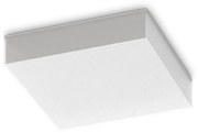 Φωτιστικό Οροφής - Πλαφονιέρα Snow 326245 4000K 2350lm 25x25x5,5cm White Ideal Lux