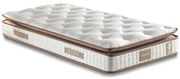 Στρώμα Queen 480NRN1263 90x200cm Multi Spring White-Brown Μονό