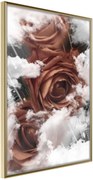 Αφίσα - Heavenly Roses - 40x60 - Χρυσό - Χωρίς πασπαρτού