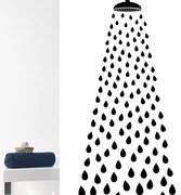 Κουρτίνα Μπάνιου (180x200) Με Κρίκους Rainbow Shower