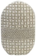 Βάζο Πλεκτό FIK104 18x6,5x28cm White Espiel Polyresin