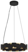 Φωτιστικό Οροφής Altagracia 390031 Φ61,5x150cm Dim Led 8400lm 35W 3000K Black-Gold Eglo Ατσάλι