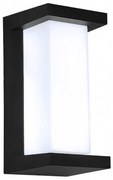 Φωτιστικό Led Τοίχου 12W 4000K 960lm IP65 Μεταλλικό Μαύρο HLL-0166 POWERTECH HLL-0166