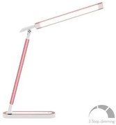 Φωτιστικό Γραφείου Αφής LED 7.5W Πλαστικό Dimmable 420lm ΦOS_ME-17-00116-18-Ροζ 17-00116-18