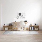 vidaXL Σετ επίπλου τηλεόρασης 2 pcs artisan δρυς 72 x 35 x 36.5 cm