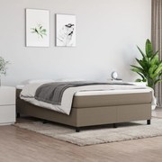 ΠΛΑΙΣΙΟ ΚΡΕΒΑΤΙΟΥ BOXSPRING TAUPE 140 X 190 ΕΚ. ΥΦΑΣΜΑΤΙΝΟ 3120858