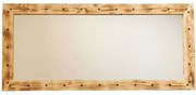 Καθρέπτης Τοίχου 552NOS2132 110x50cm Natural Aberto Design Ξύλο,Γυαλί