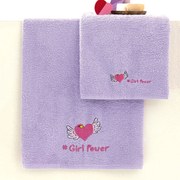 Παιδικές Πετσέτες (Σετ 2τμχ) Palamaiki Girlpo 380gsm
