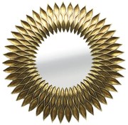 Liberta GIRASOL ΚΑΘΡΕΠΤΗΣ ΤΟΙΧΟΥ ΧΡΥΣΟ ANTIQUE 51x51x5,5cm 51x51x5,5cm 11-0285