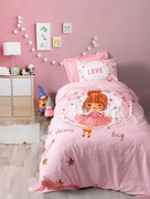 Παιδικό Σετ Σεντόνια LOVE Σετ σεντόνια μονά: 170 x 240 + 1 μαξιλαροθήκη 50 x 70 εκ.
