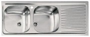 Sanitec Stainless Steel Sinks 11567 Ανοξείδωτος Νεροχύτης 80cm