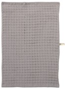 Ποτηρόπανο Πικέ (45x68) Nef-Nef Homeware Wafflow Γκρι