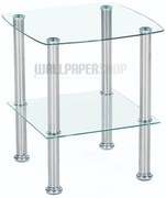 Cara Τραπεζακι Σαλονιου Inox