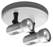 Σποτ Φωτιστικό Οροφής IP20 Mega R50 ΙI ΦOS_ME-17-00405-5-Νίκελ Ματ 17-00405-5