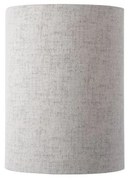 Καπέλο Φωτιστικού 1xE27 Ύφασμα Φ30cm Marl Ebb&amp;Flow SH101040-D Ασημί