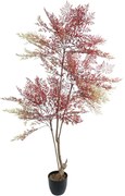 Τεχνητό Δέντρο Nandina 20966 Φ66x150cm Red-Brown GloboStar Πολυαιθυλένιο