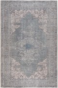 Χαλί Plumeria 5525-02 Grey-Blue Βιοκαρπέτ 160X230cm