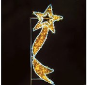 Λαμπάκια Σειρές Falling Star With Ribbon 372 LED Θερμό-Ψυχρό Φως IP65 1,5μ Καλώδιο X1737212112 ACA X1737212112